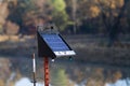 American Farm Works solar panel for farm electric fence