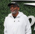 American film director, producer, writer, and actor Spike Lee at the red carpet before 2019 US Open night match