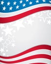 American Flag Background Royalty Free Stock Photo