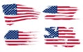 American flag background Royalty Free Stock Photo