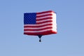 American Flag Balloon at the New Jersey Balloon Festival Royalty Free Stock Photo