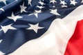 American flag close-up Royalty Free Stock Photo