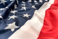 American flag close-up Royalty Free Stock Photo