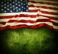 American flag Royalty Free Stock Photo