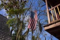 The American Flag Flying in the American South