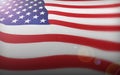 American Flag Old glory Royalty Free Stock Photo