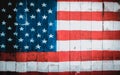 American flag painted background Royalty Free Stock Photo