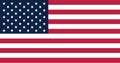 American flag, National flag standard size of United State of America