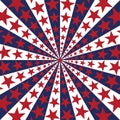 American flag sunburst art texture stars stripes