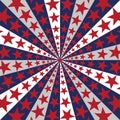 American flag sunburst art texture stars stripes