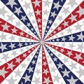 American flag sunburst art texture stars stripes