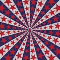 American flag sunburst art texture stars stripes