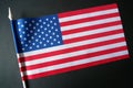 American Flag Wave CloseUp, United States Of America Flat Flag
