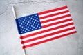 American Flag Wave CloseUp, United States Of America Flat Flag