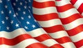 American Flag Waving Royalty Free Stock Photo