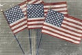 American Flags Patriotism Royalty Free Stock Photo
