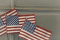 American Flags Patriotism Royalty Free Stock Photo