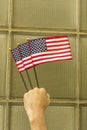 American Flags Patriotism Royalty Free Stock Photo