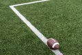 American football arena. Mixed media. High quality photo Royalty Free Stock Photo