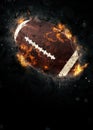American football background Royalty Free Stock Photo