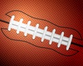 American football ball background Royalty Free Stock Photo
