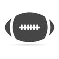 American football ball icon Royalty Free Stock Photo