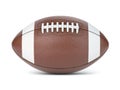 American football ball isolated on white background Royalty Free Stock Photo