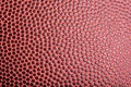 American football or basketball ball close up texture Royalty Free Stock Photo