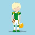 american football blonde 02