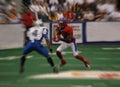 American football blur Royalty Free Stock Photo