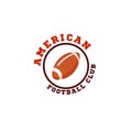 American football club Royalty Free Stock Photo
