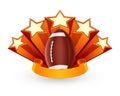 American Football Emblem