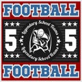 American football emblem