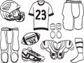 American Football Equipment