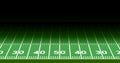 American football field background. Rugby stadium grass field illustration Royalty Free Stock Photo