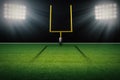 American football field goal post