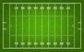 American football field. Vector illustration.