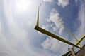 American Football Goal Royalty Free Stock Photo