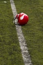 American football helmet Royalty Free Stock Photo