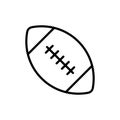 American football icon vector design templates