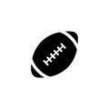 American football icon. Royalty Free Stock Photo