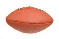 American Football Isolated on a White Background Royalty Free Stock Photo