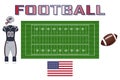 American Football Items Collection