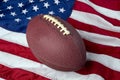American Football. Royalty Free Stock Photo