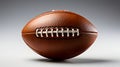 American Football Pigskin Isolated on solid Background