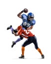 American football player Royalty Free Stock Photo