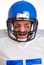 American football player cut out Royalty Free Stock Photo