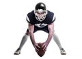 American football player. Royalty Free Stock Photo
