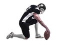 American football player. Royalty Free Stock Photo