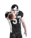 American football player Royalty Free Stock Photo